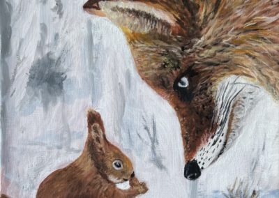 Le Renard & L’Écureuil