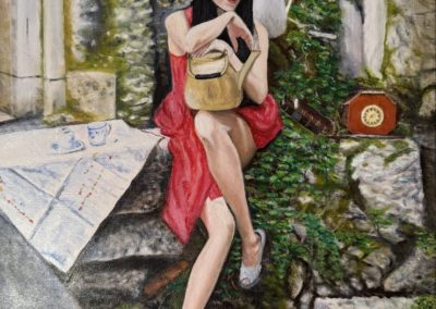 La fille en rouge